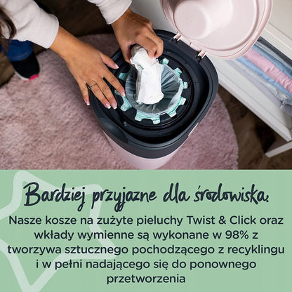 TOMMEE TIPPEE Twist&Click poubelle à couches