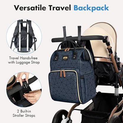 LEKEBABY sac à dos à couches et accessoires IMPERMÉABLE
