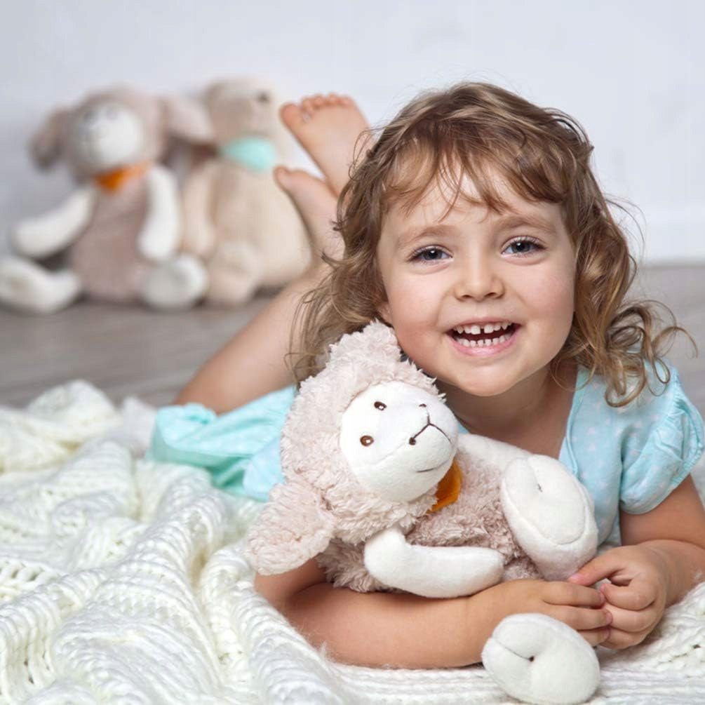 GRUNSPECHT bouillotte mouton avec graines de colza PAPA 44cm