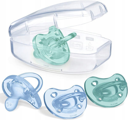 CHICCO PhysioForma smoczek x4 16-36m silikonowy zestaw w pudełku, bez BPA i BPS