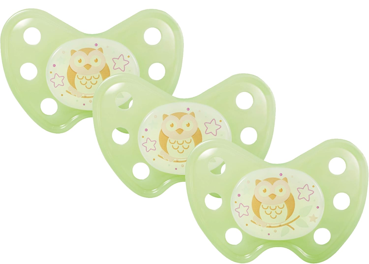 DENTISTAR NIGHT sucette apaisante en silicone 3x 14mois+
