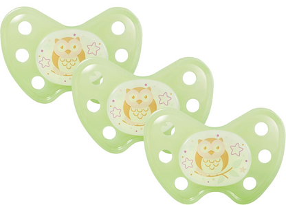 DENTISTAR NIGHT sucette apaisante en silicone 3x 14mois+