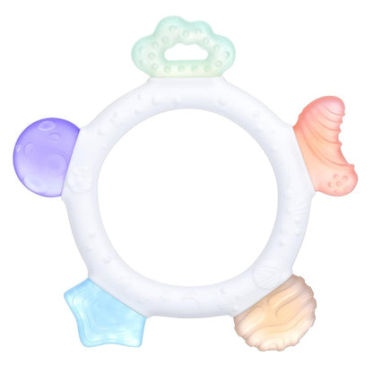 AKOLIK sucette de dentition en silicone ultra douce 9,5 cm 3 m+
