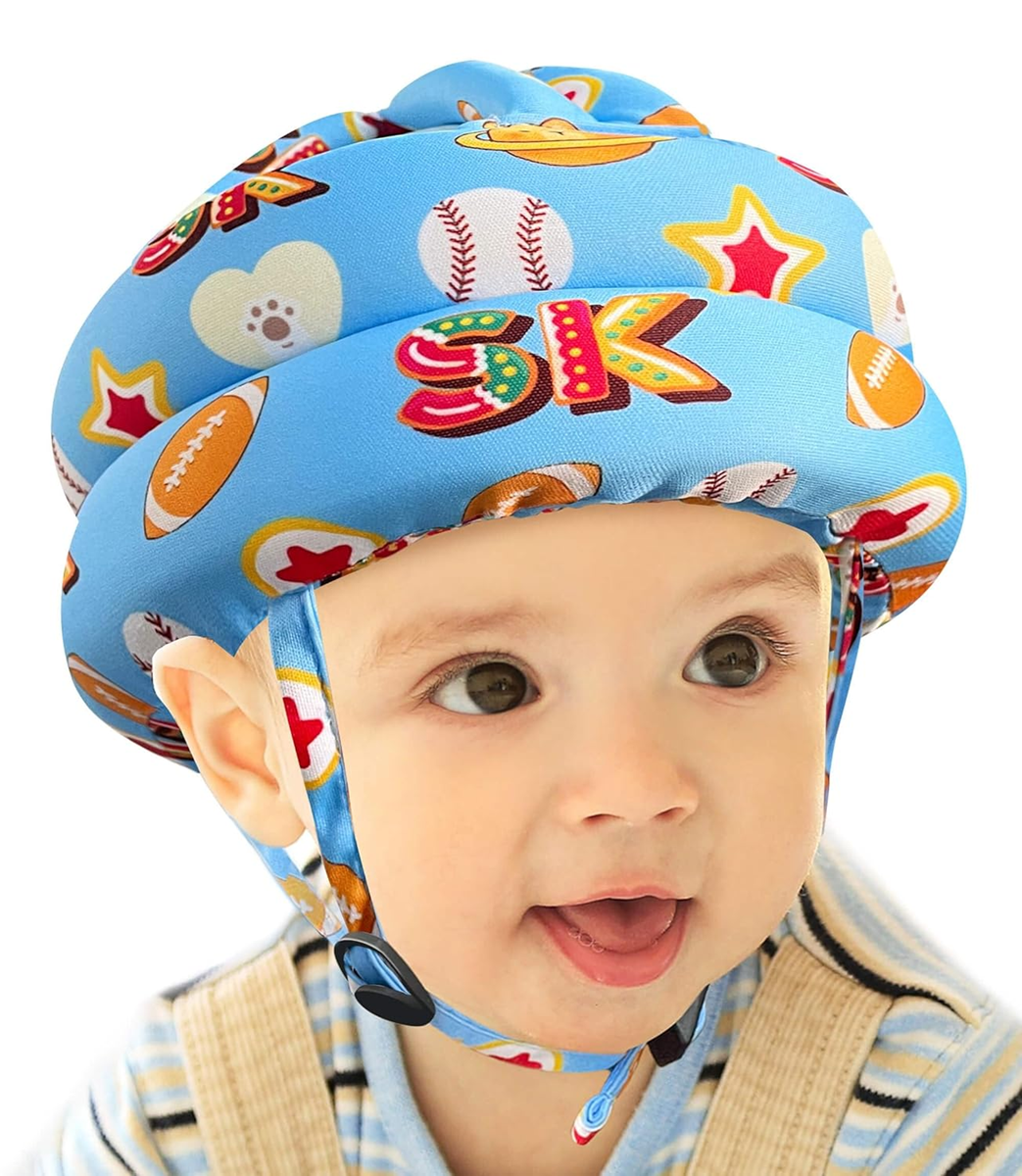 SIMPLY KIDS kask ochronny do nauki chodzenia 6-24 m 43-53 cm