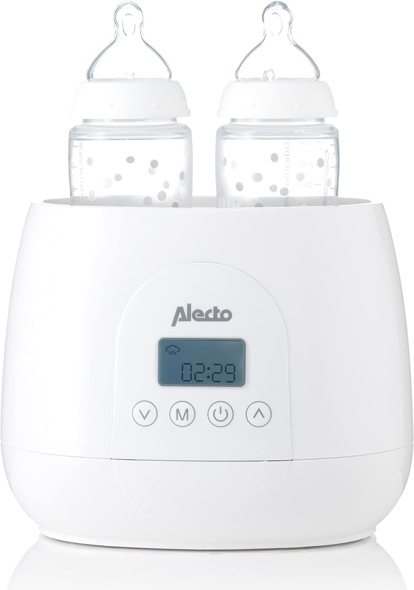 ALECTO podgrzewacz do butelek i słoiczków 3w1 podwójny BW700TWIN