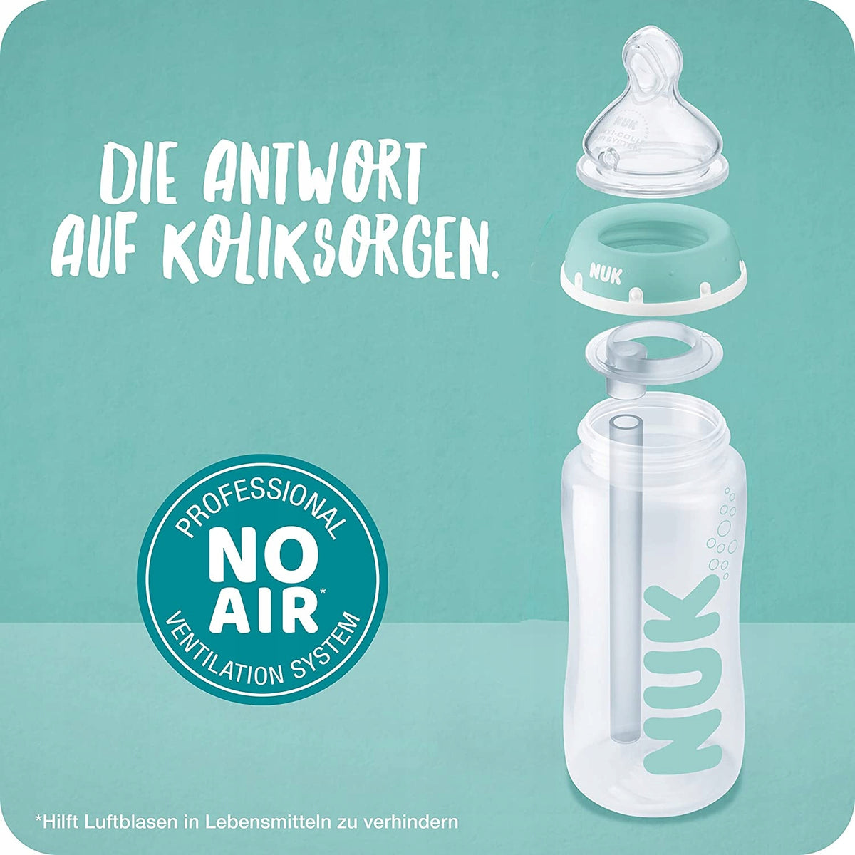 NUK ANTI-COLIC Professional Flaschen 3x 300 ml 0-6