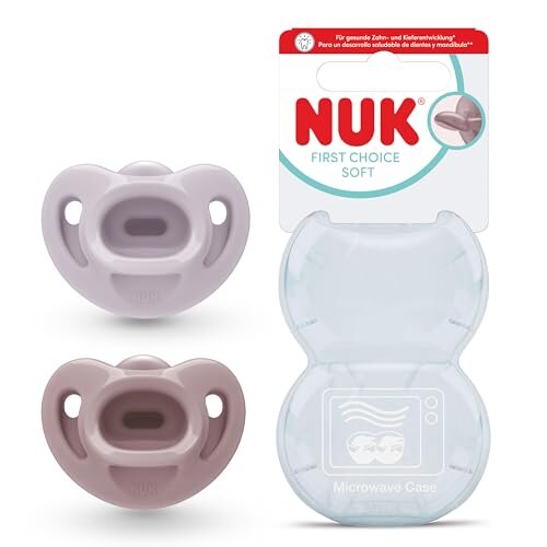 NUK First Choice Soft pacifiers 2 pcs. 0-6 months