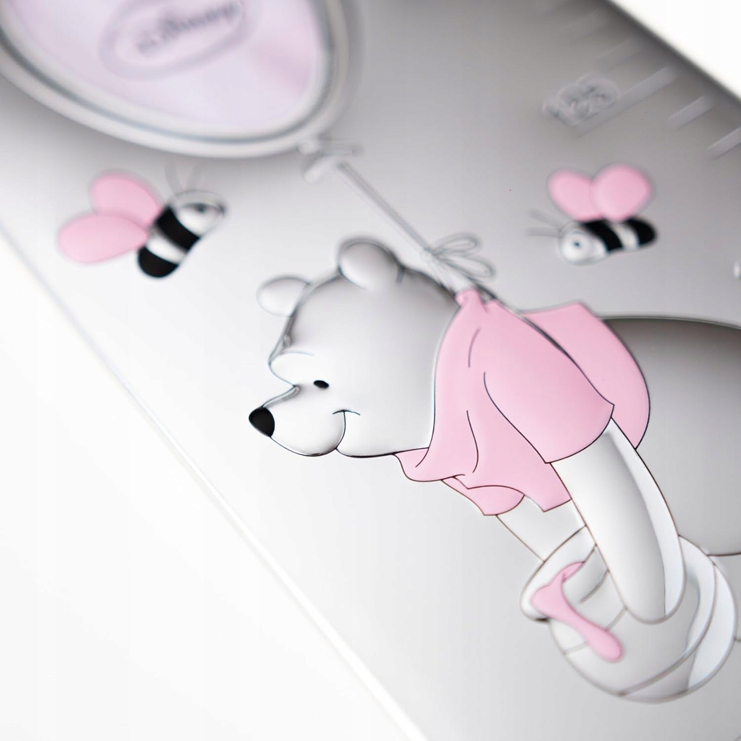 VALENTI Disney μεζούρα ύψους Winnie the Pooh από ασήμι και ξύλο, 140 cm – φωτογραφία προϊόντος 3