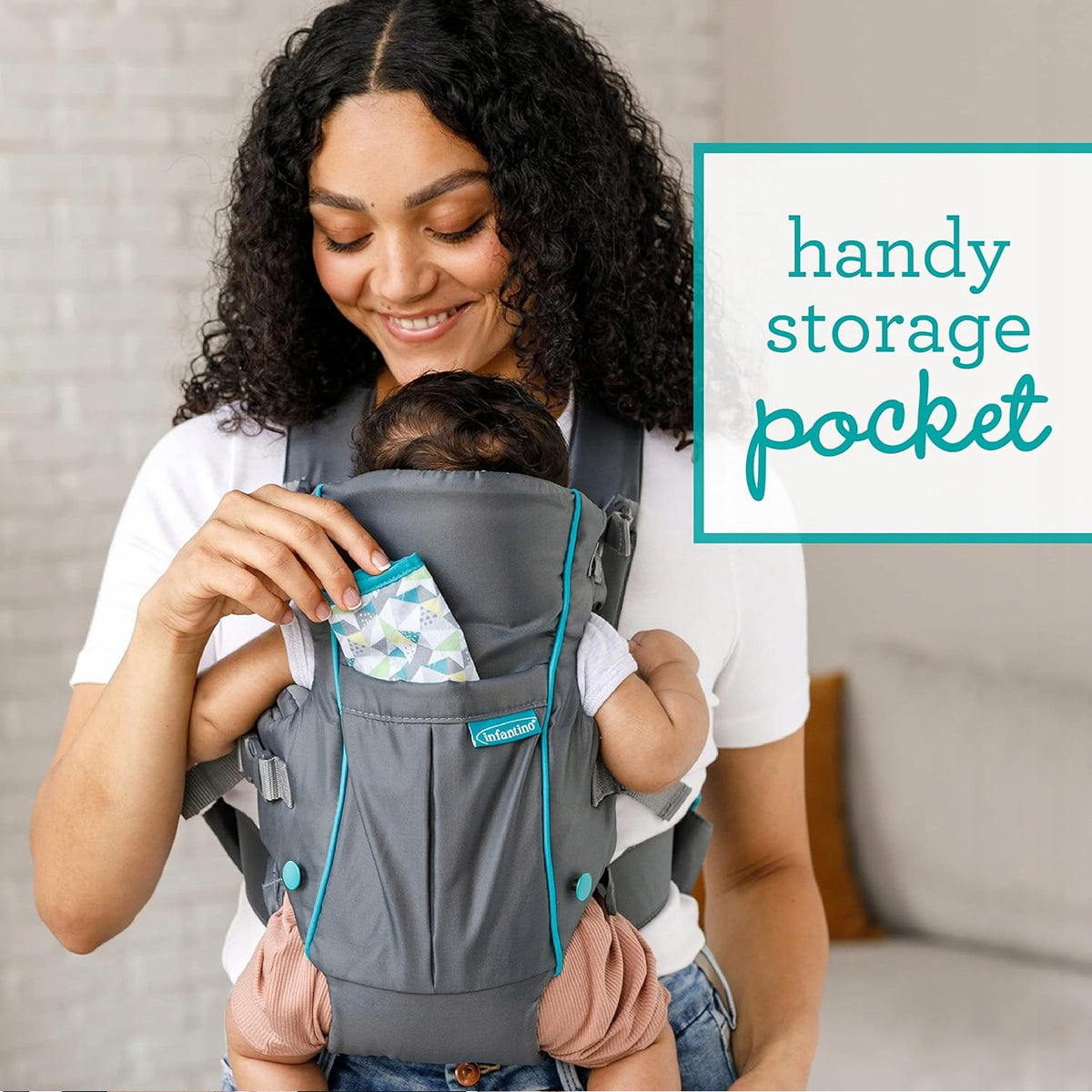INFANTINO SWIFT CLASSIC portabebés ergonómico 3,5 - 12 kg