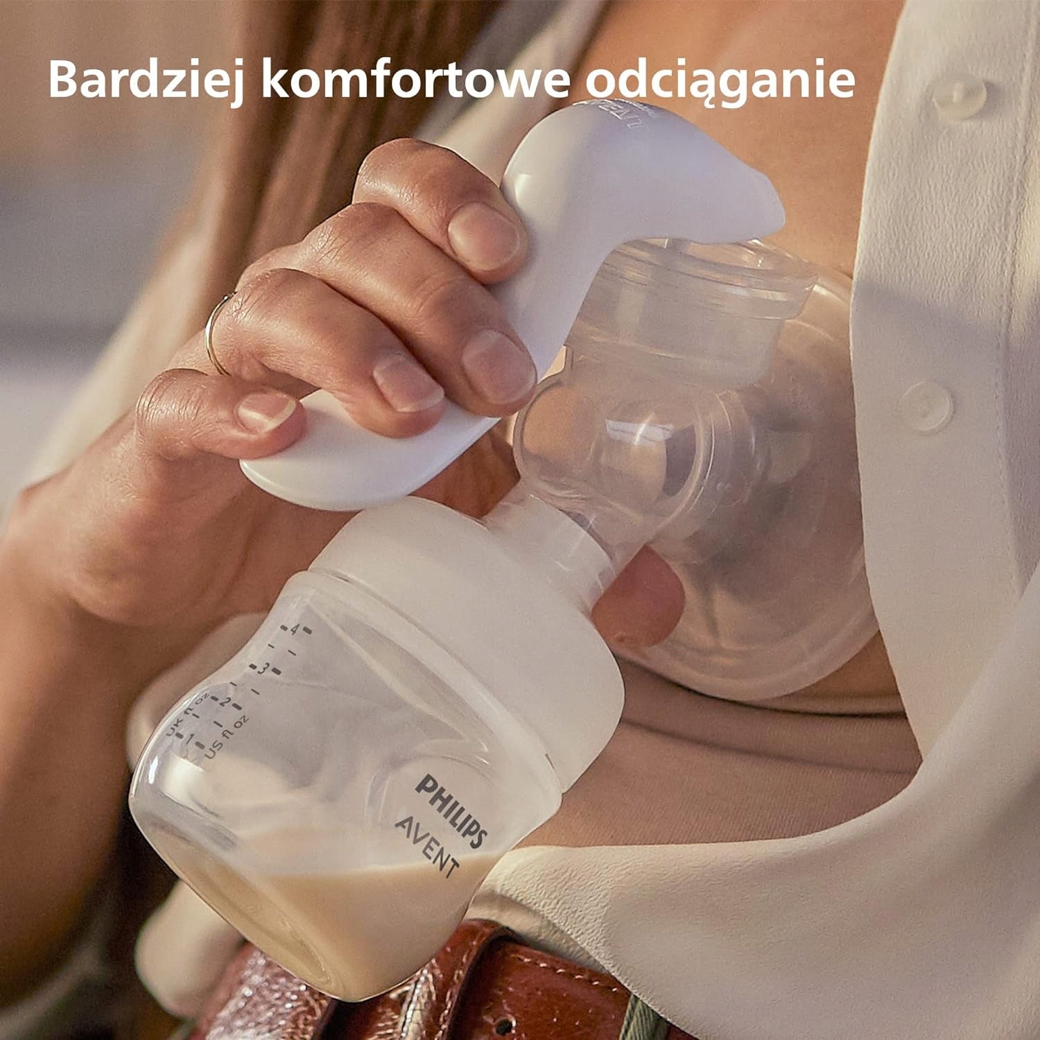 PHILIPS AVENT Natural SCF430/60 laktator ręczny +akcesoria – zdjęcie produktu 5