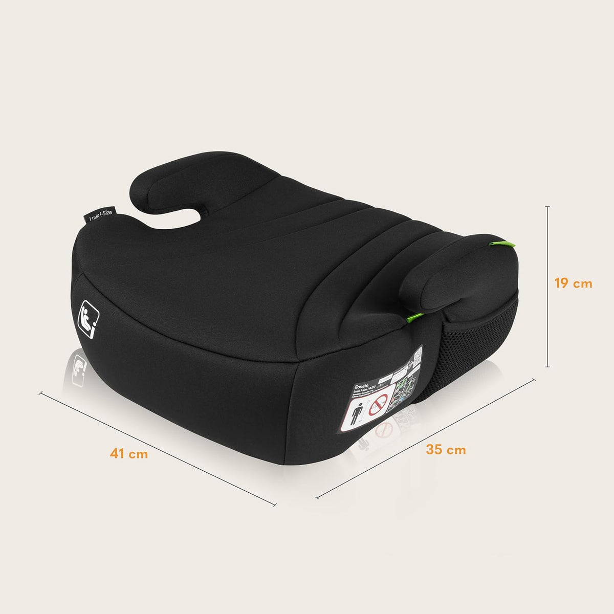 LIONELO LUUK I-SIZE cadeira auto ASSENTO ELEVADO até 36kg