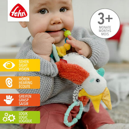 FEHN Dobabydoo suspension sensorielle pour poussette PERROQUET
