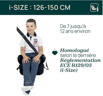 CHICCO Quasar i-Size fotelik samochodowy podwyższający grupa II III / 15-36kg