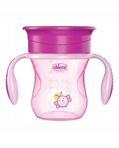 CHICCO Perfect First tasse anti-fuite 200 ml 360° 12 m+