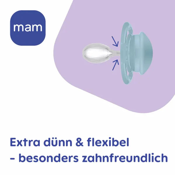 MAM Air smoczek uspokajający silikonowy x2 16m+ – zdjęcie produktu 4