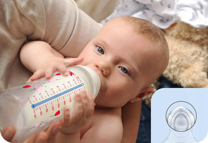 NUK First Choice+ 6-18 m fles 300 ml temperatuurindicator