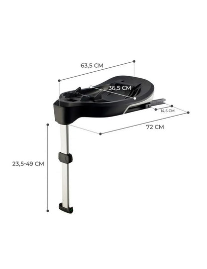 Base ISOFIX KINDERKRAFT CARE FX pour sièges i-Care i-Size