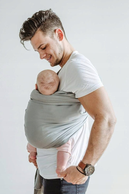 SHABANY chusta kółkowa do noszenia dziecka BAWEŁNA ORGANICZNA