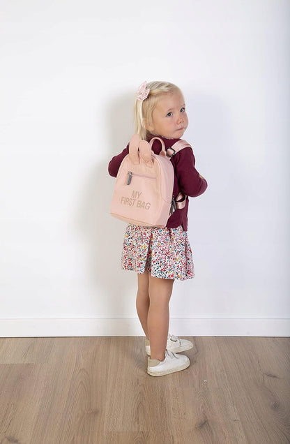 CHILDHOME Mochila para niños Mi Primera Bolsa Oso