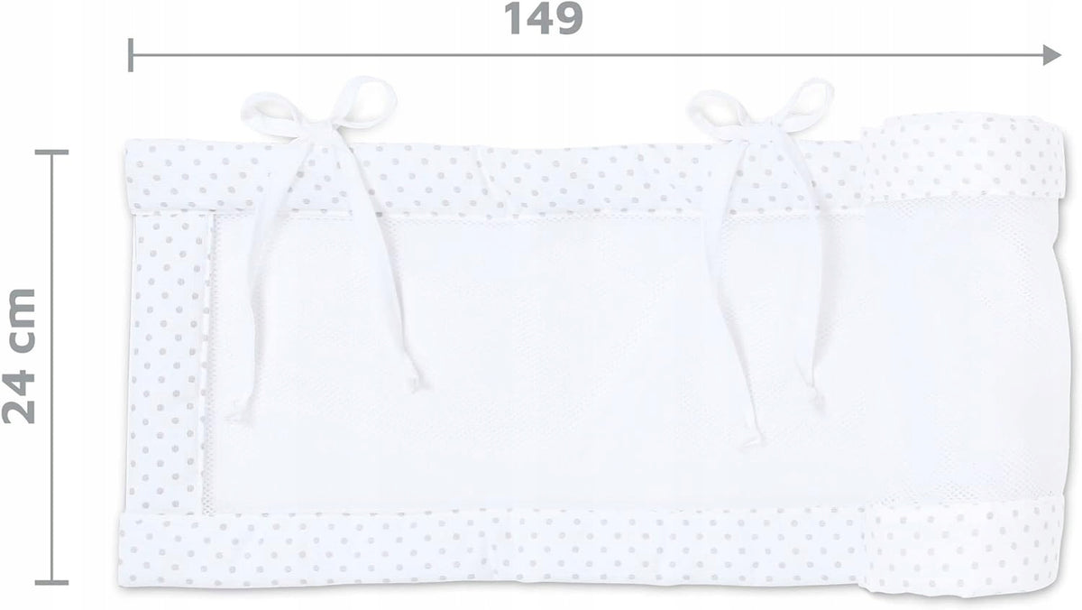 BABYBAY protège-lit pour lit bébé 149x24cm