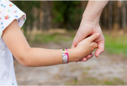 VICLOON pulseras SOS impermeables para niños 10 unidades
