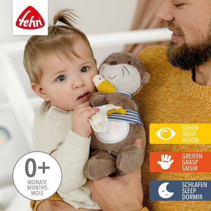FEHN Otter Theo lampka nocna i przytulanka – nowy – zdjęcie 4