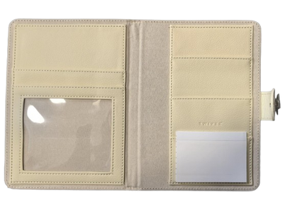 TWIVEE Love etui na kartę ciąży ze sztucznej skóry 15,5 x 21 cm