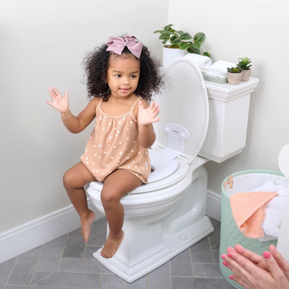 INGENUITY Flip & Sit nakładka na sedes 18 m+ 23 kg – biały – zdjęcie 4