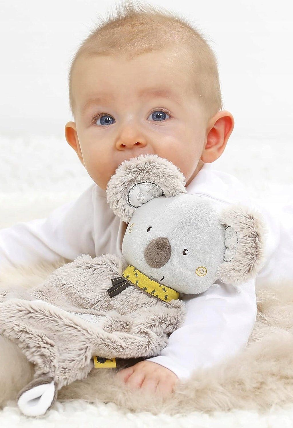 FEHN Koalacuddly comforterage 0 +colour greywidth 17 cm, height 27 cmfabricfree of harmful substancesnew