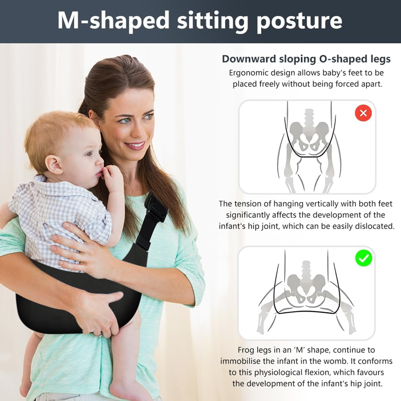 up to 15 kg – suitable for children in the early stage of development, quick to put on and easy strap length