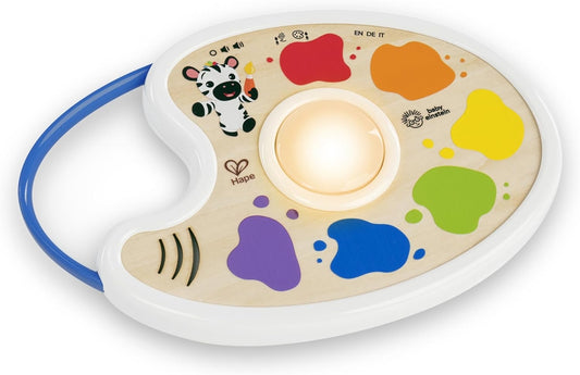 HAPE Magic Touch palette de peinture musicale en 3 langues 17,5 x 27 cm