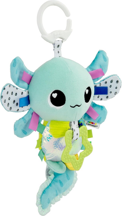 LAMAZE zawieszka do wózka łóżeczka Alice Axolotl 30cm 0-6msc