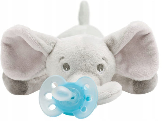 AVENT beroligende sut med krammedyr 0-6m