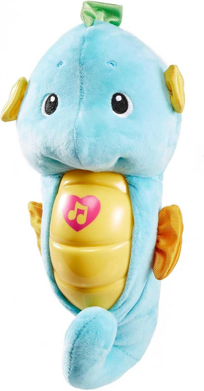 FISHER-PRICE peluche musicale avec mélodies, sons et lumière HIPPOCAMPE