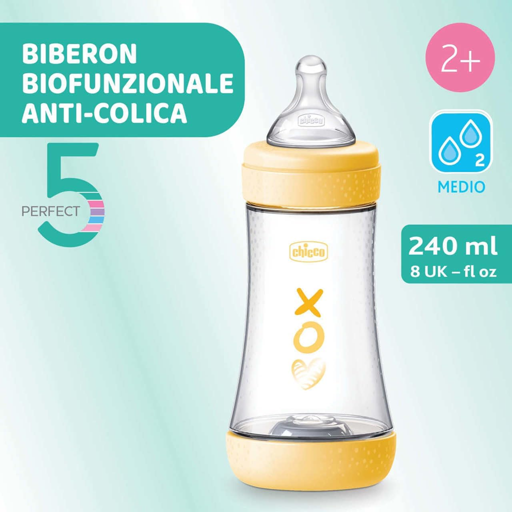 CHICCO biberon Perfect5 2m+ 240ml
