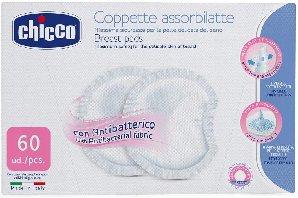 CHICCO coussinets d’allaitement jetables x60