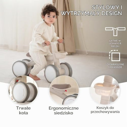 KikkaBoo ZIPI draisienne pour enfants de 1-3 ans