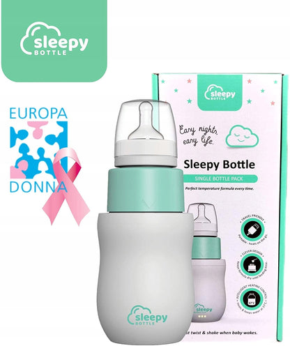 SLEEPY BOTTLE zestaw startowy podgrzewacz z butelk