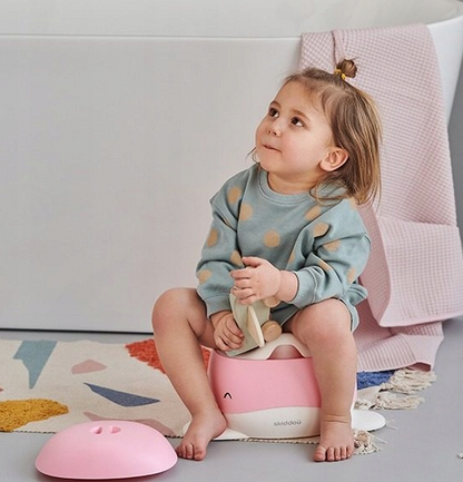 KINDSGUT pot avec couvercle baleine