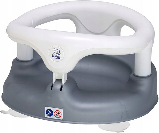 ROTHO Babydesign krzesełko do kąpieli 13kg "O biało-szare, używane, BPA free