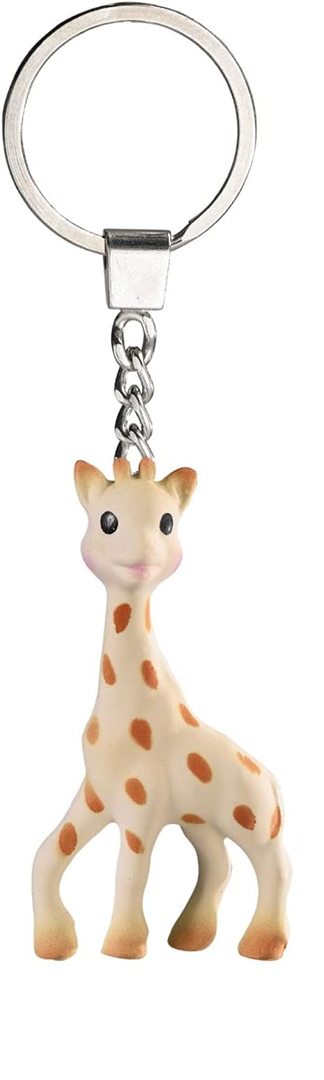 ŻYRAFA SOPHIE gryzak naturalny SO PURE 18CM + brelok