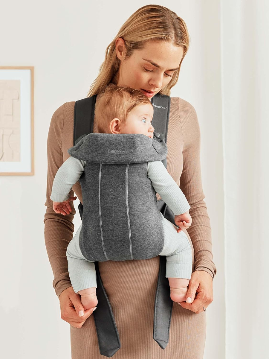 BABYBJORN MINI 3D Jersey ergonomic baby carrier 3–11 kg