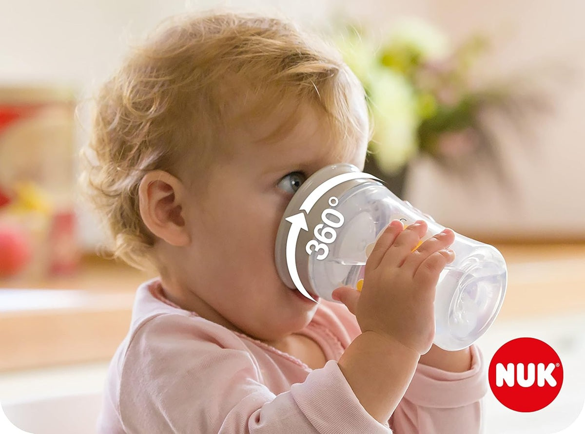 NUK Magic Cup gobelet anti-fuite avec embout 360° 230 ml 8 mois et +