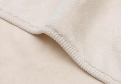 JOLLEIN Basic kocyk Jersey/Sherpa 75x100 cm Oatmeal – nowy – zdjęcie 4