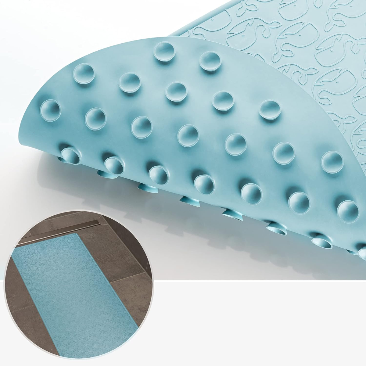 REER MyHappyBath XXL tapis antidérapant pour baignoire et douche 36x97 cm