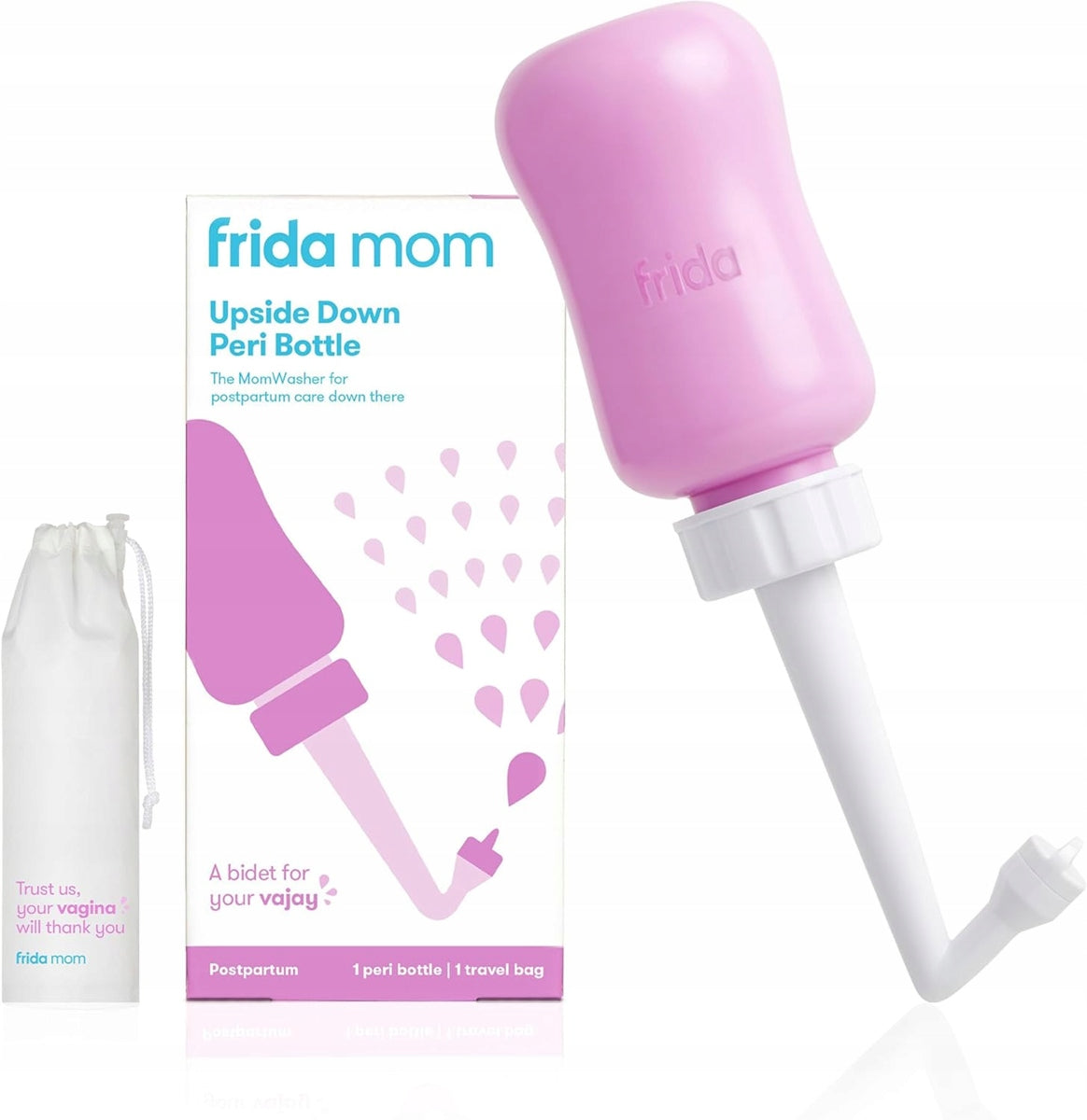 FRIDA Mom bouteille de soin post-partum Peri 295 ml + étui