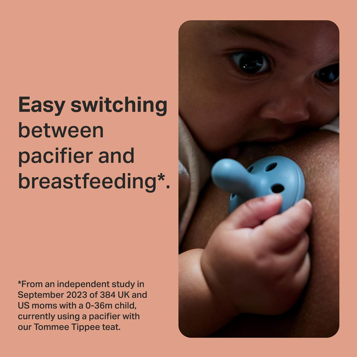 TOMMEE TIPPEE Breast Like sucette apaisante x4 0-6mois