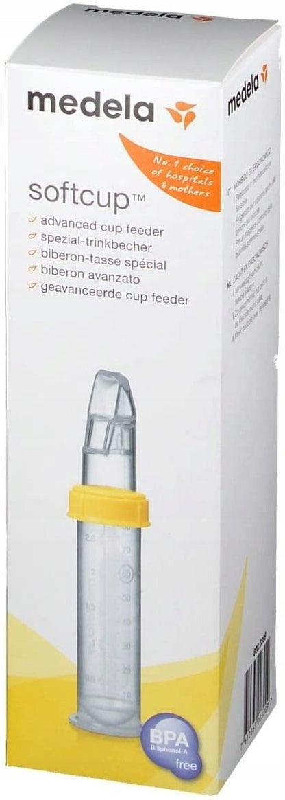 MEDELA SOFTCUP dokarmianie łyżeczka z butelką