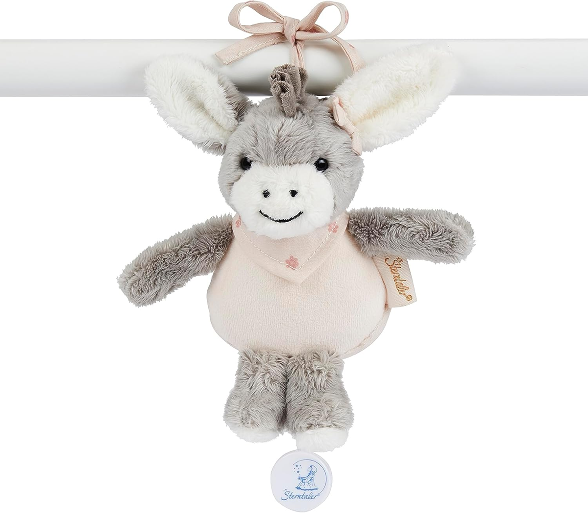STERNTALER Osiołek Emmi zawieszka z pozytywką "La Le Lu" 17 cm "O
