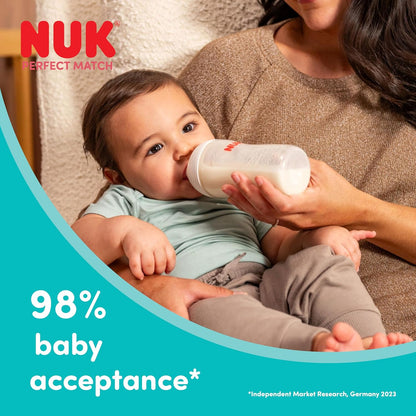 NUK Perfect Match Sauger M mittlerer Durchfluss 3 m+ x2 – Produktbild 5